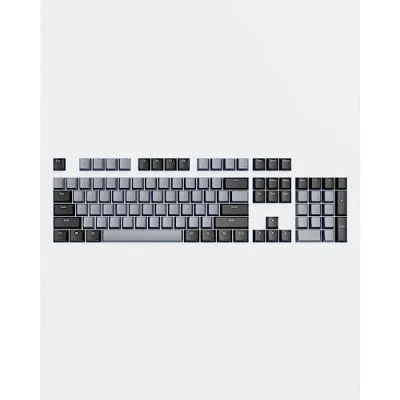 Afbeelding van Dark Project KS 46 Keycaps PBT, ENG/RU/UA, Grijs/Zwart