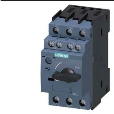 Afbeelding van Siemens 3RV2011 1FA15 0BA0 Vermogensschakelaar 1 stuk(s) Instelbereik (stroomsterkte): 3.5 5 A Schakelspanning (max.): 690 V/AC (b x h d) 45 97 mm