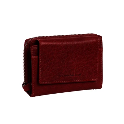 Afbeelding van The Chesterfield Brand Leren Portemonnee Rood Hanoi