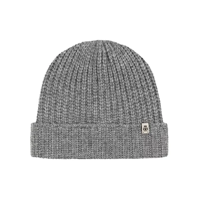 Afbeelding van ROECKL Dop Pure Cashmere Beanie Flanell Lichtgrijs