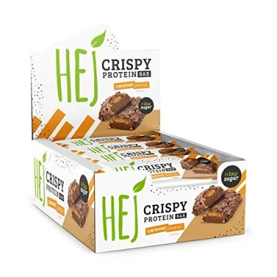 Afbeelding van HEJ Crispy Bar (12x45g) Caramel Peanut