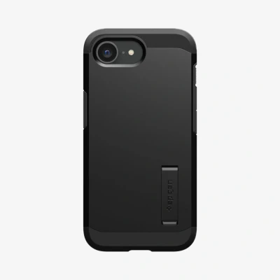 Afbeelding van Spigen Tough Armor AI MagFit iPhone 16E Hoes Zwart