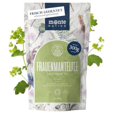 Afbeelding van Vrouwenmantelthee Monte Nativo (300 g) 100% pure en natuurlijke vrouwenmantelkruid zonder toevoegingen Voor heerlijke kruidenthee Aromatische Vruchtenthee Zwangerschapsthee
