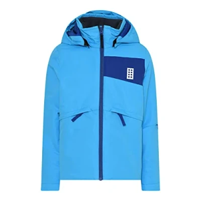 Afbeelding van Lego Wear Unisex jongens ski jack winterjas 5.000 waterkolom ademend Lwjested 717 regenjas, 527, 211 EU, 527