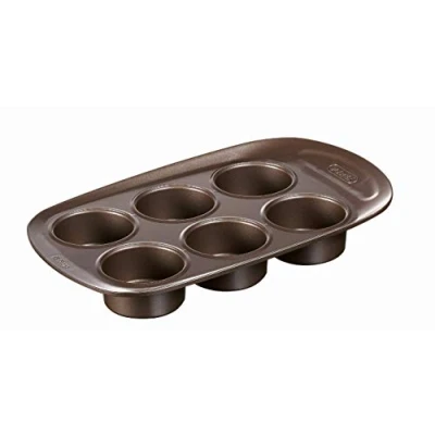 Afbeelding van Muffinvorm Pyrex Asimetria Bruin (6 Muffins)
