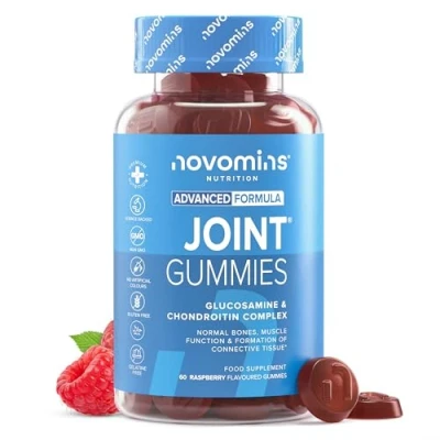 Afbeelding van Joint Gummies Care Supplement Bone &amp;Joint Vitamins Glucosamine Chondroïtine Kurkuma Vitamine D E C Geïnfundeerde supplementen Glutenvrij 1 Maand Levering door Novomins