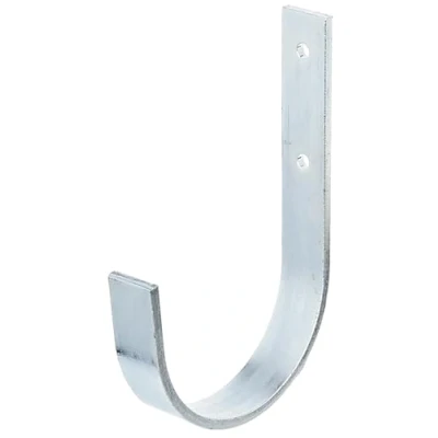 Afbeelding van 10x Alberts wandhaak, gebogen, 180 x 100 mm, diverse uitvoeringen, gegalvaniseerd