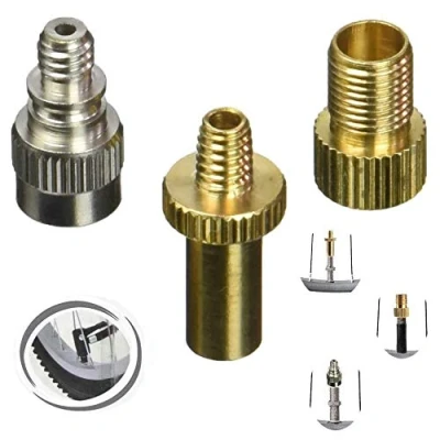 Afbeelding van LS 3 delige set fiets ventieladapter ventiel adapter SV AV DV nieuw