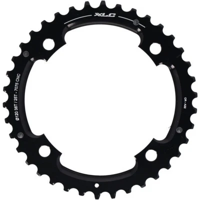 Afbeelding van XLC kettingblad Sram CR A22 10V 38T aluminium Steek 120 zwart