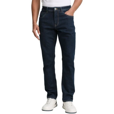 Afbeelding van Tom Tailor Heren Jeans Broeken TTJOSH REGULAR regular/straight Fit Blauw 28W / 34L Volwassenen