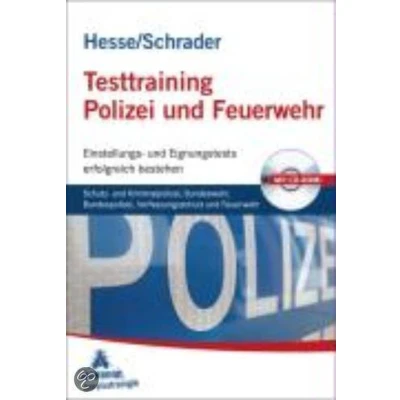 Afbeelding van Testtraining Polizei Und Feuerwehr