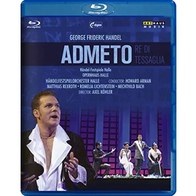 Afbeelding van Handel Admeto;Blu Ray Zurich Opera