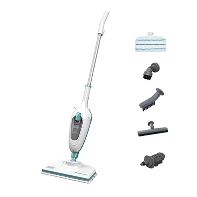 Afbeelding van BLACK+DECKER FSMH13E5 1300W Wit 2 in 1 Stoomreiniger