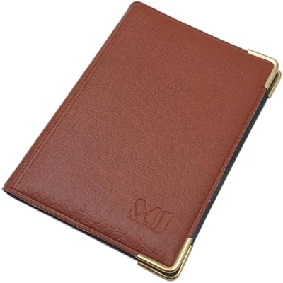 Afbeelding van myledershop MJ Design Germany Creditcardhouder met 12 vakken, made in EU Designs, 3 / Bruin, Eén maat