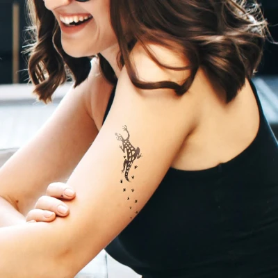 Afbeelding van LaDot tijdelijke tattoo stempel Salamander M135