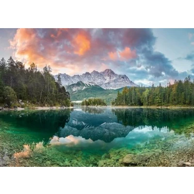 Afbeelding van Ravensburger 12000358 1000 delen Zugspitze am Eibsee volwassenen en kinderen vanaf 14 jaar, puzzel met landschapsmotief, [exclusief bij Amazon]