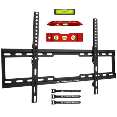Afbeelding van Maclean TV Beugel / houder steun LCD, LED, OLED max VESA 600x400, 32 80&quot;, 45kg, kantelverstelling +0 10, MC 413
