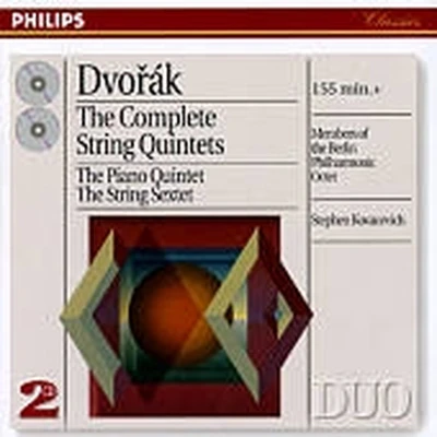 Afbeelding van Dvorak: Complete String Quintets, etc / Berlin Phil Octet