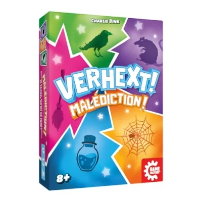 Afbeelding van Game Factory 646085 Verhext!, steekspel met spannende twist voor 3 5 personen, kaartspel vanaf 8 jaar, familiespel