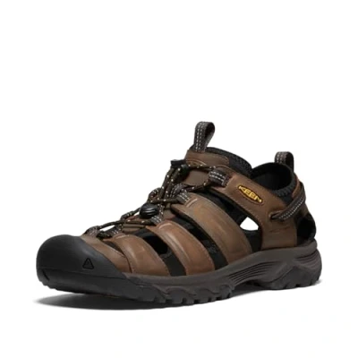 Afbeelding van Keen Targhee III Outdoorsandalen, Heren, Maat: 42.5, Mulch Leer en textiel