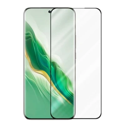 Afbeelding van Cadorabo Screenprotector geschikt voor Honor Magic 6 Pantser film Beschermende in KRISTALHELDER Geharde (Tempered) display beschermglas 9H hardheid met 3D Touch