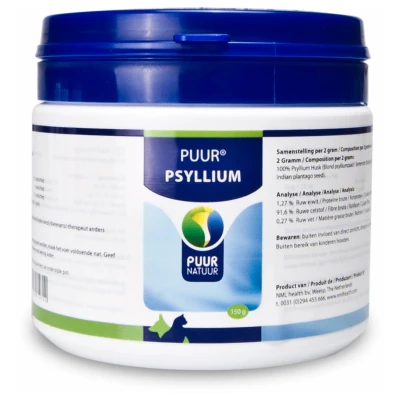 Afbeelding van Puur Psyllium Hond &amp; Kat