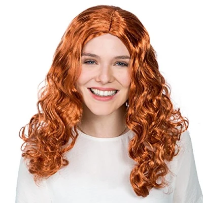 Afbeelding van dressforfun pruik Angelina verkleedkleding kostuum halloween verkleden feestkleding carnavalskleding carnaval feestkledij partykleding 300737