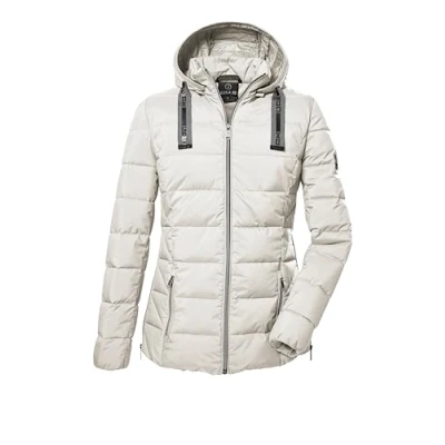 Afbeelding van G.I.G.A. DX dames Gewatteerd jack met afneembare capuchon GW 4 WMN QLTD JCKT, gebrochenes weiss, 36, 41341 000