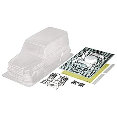Afbeelding van TAMIYA 51623 carrosserieset MERC Benz G500 CC 02/01 267 mm, accessoires voor op afstand bestuurde auto, reservecarrosserie, RC modelbouw