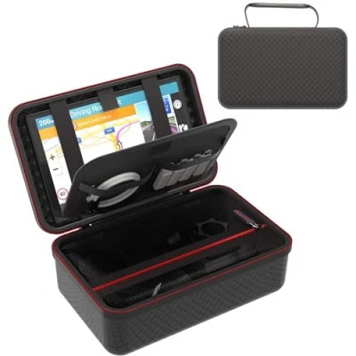 Afbeelding van Digicharge 6 inch navigatiehoes tas voor Garmin DriveSmart 66 65 Drive 61 Dezl LGV610 Campervan Fleet, Tomtom GO Classic Essential Discover Expert 6&#039;&#039; Camper Tour 6200 GPS