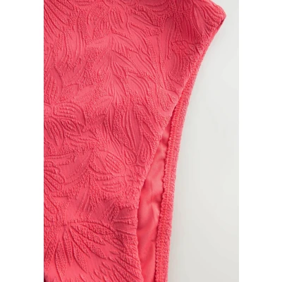 Afbeelding van Next Tropical Placement Tummy Control HIGH LEG Badpak, Dames, Maat: 40, Coral