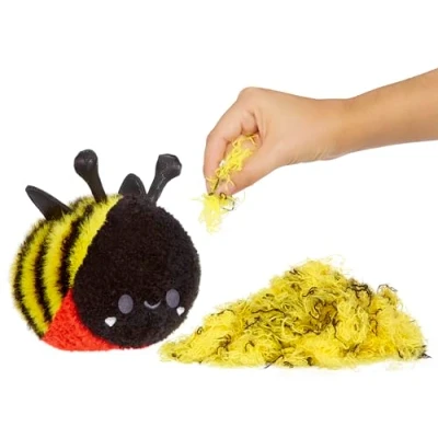 Afbeelding van Fluffie Stuffiez kleine knuffel 18,9 cm Bij / Lieveheersbeestje Plukknuffel