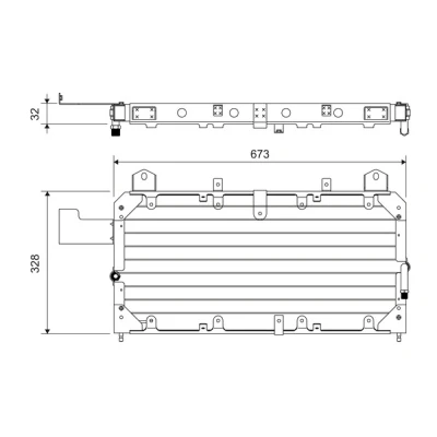 Afbeelding van Valeo Airco condensor 814062