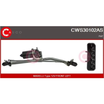 Afbeelding van CASCO CWS30102AS Ruitenreinigingssysteem Voor FIAT: Punto II Hatchback (188) 1.3 JTD 16V, 1.4, 1.2 Natural Power, Bifuel, 1.9 2001 2012
