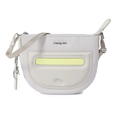 Afbeelding van Hedgren Schoudertas Bonbon Halfmoon Crossover Vaporous Grey Lichtgrijs