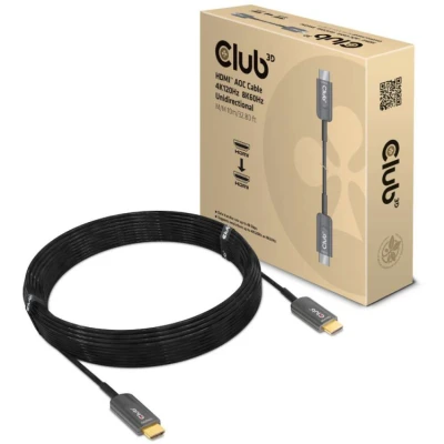 Afbeelding van CLUB3D CAC 1376 HDMI kabel 10 m Type A (Standaard) Zwart