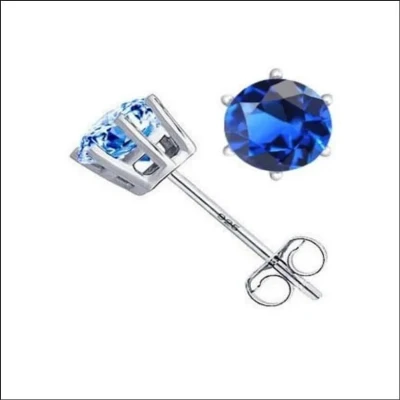 Afbeelding van Zilveren Oorbellen met Zirkonia 6mm