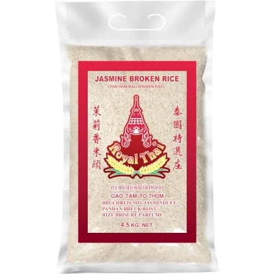 Afbeelding van ROYAL THAI RICE Jasmijn Rijst Gebroken 4 X 4,5 KG Multipack