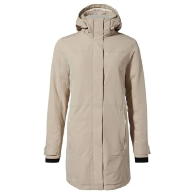 Afbeelding van Vaude Skomer Wool Ii Parka Beige 36 Vrouw