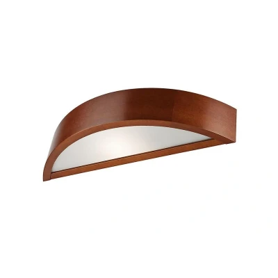 Afbeelding van Lamkur Wandlamp Kerio, breedte 40,5 cm, dennenhout