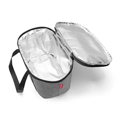 Afbeelding van Reisenthel Coolerbag XS Koeltas Lunchtas 4L Twist Silver Grijs