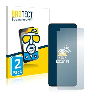 Afbeelding van BROTECT Screenprotector voor OnePlus Nord 2T 5G Folie Beschermfolie matte (2 Stuks)
