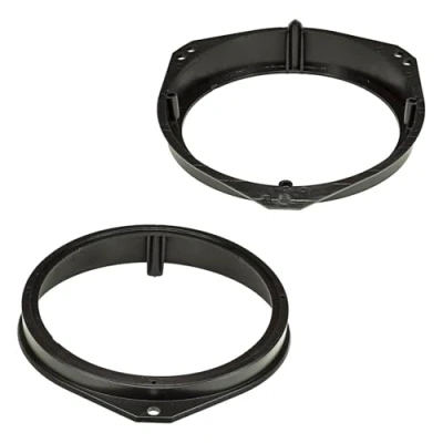Afbeelding van tomzz Audio 2839 009 Luidspreker Ringen Adapter Beugels compatibel met Opel Corsa B C Tigra Meriva Vivaro Combo Voordeur voor 165mm DIN luidsprekers
