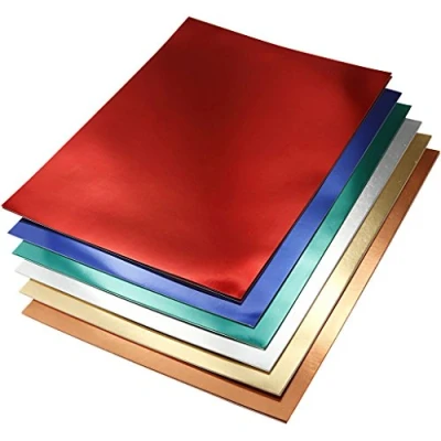 Afbeelding van Creotime foliekarton A4 multicolor 30 stuks