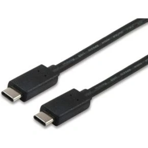 Afbeelding van Equip 12888307 1m USB C Zwart kabel