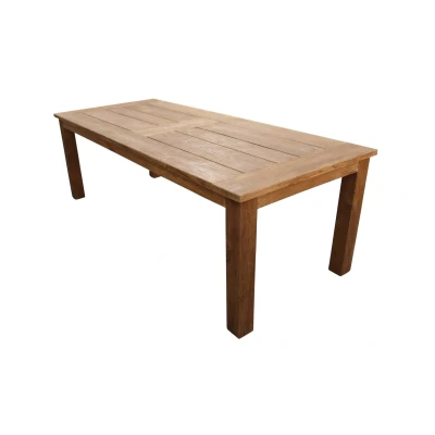 Afbeelding van 4 Seizoenen Tuinmeubelen Tuintafel Ayra 180x90cm Teakhout