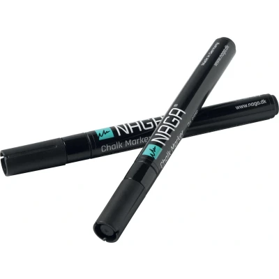 Afbeelding van Naga glasbordmarker 2 mm, etui met stuks, zwart