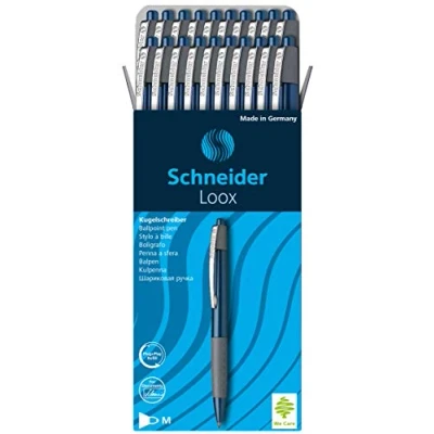 Afbeelding van Schneider Balpen Loox blauw 20 stuks