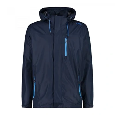 Afbeelding van Cmp Rain Zip Hood With Ventilation 30x9727 Jasje Blauw 4XL Man