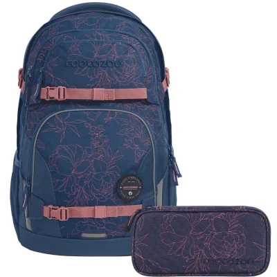 Afbeelding van Coocazoo rugzakset PORTER Sweet Rose 2 delig, incl. etui